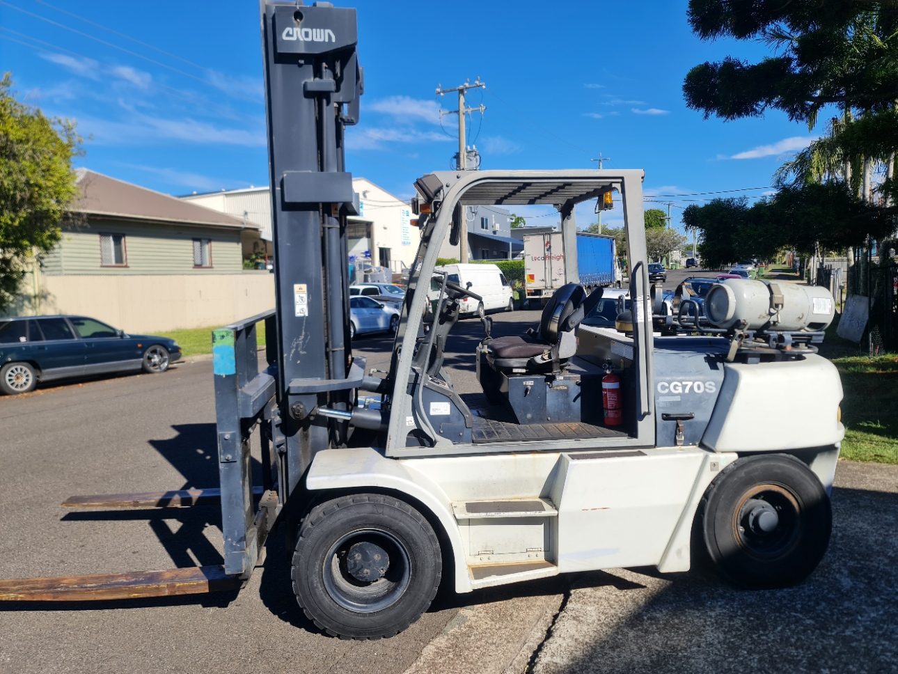 Crown Forklift - CG70S-5 - 7T LPG