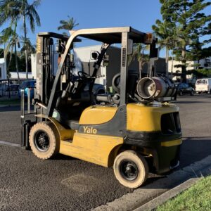Yale used forklift - GLP25TK w/ Sideshift & Fork Positioner